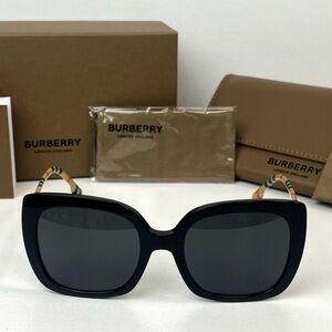 Burberry Black Square Sunglasses